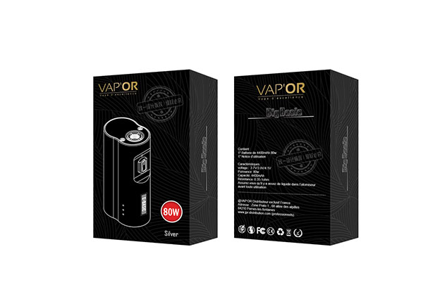 出口電子煙包裝盒子設計